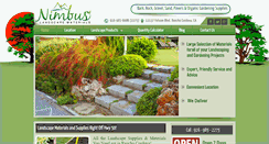 Desktop Screenshot of nimbuslandscapematerials.com