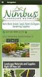 Mobile Screenshot of nimbuslandscapematerials.com
